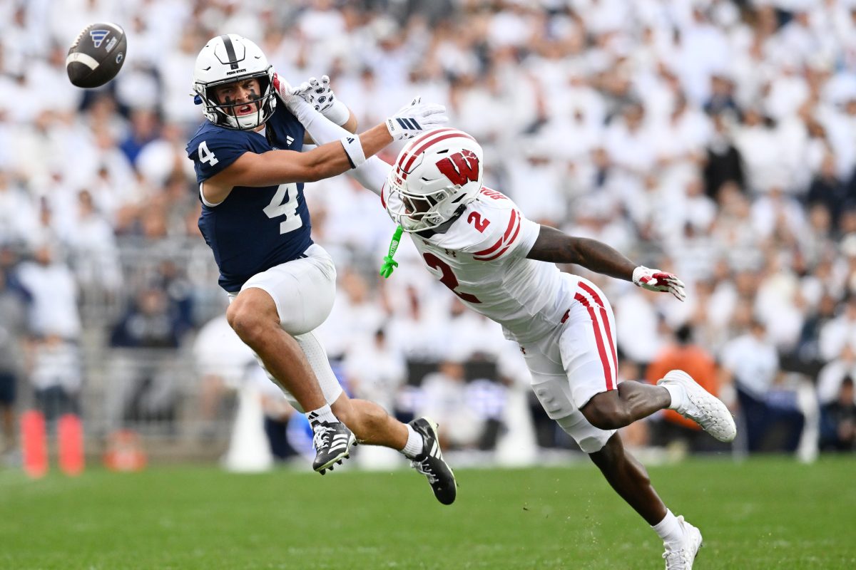 Wisconsin scores twice in final 4 minutes to stun Penn State